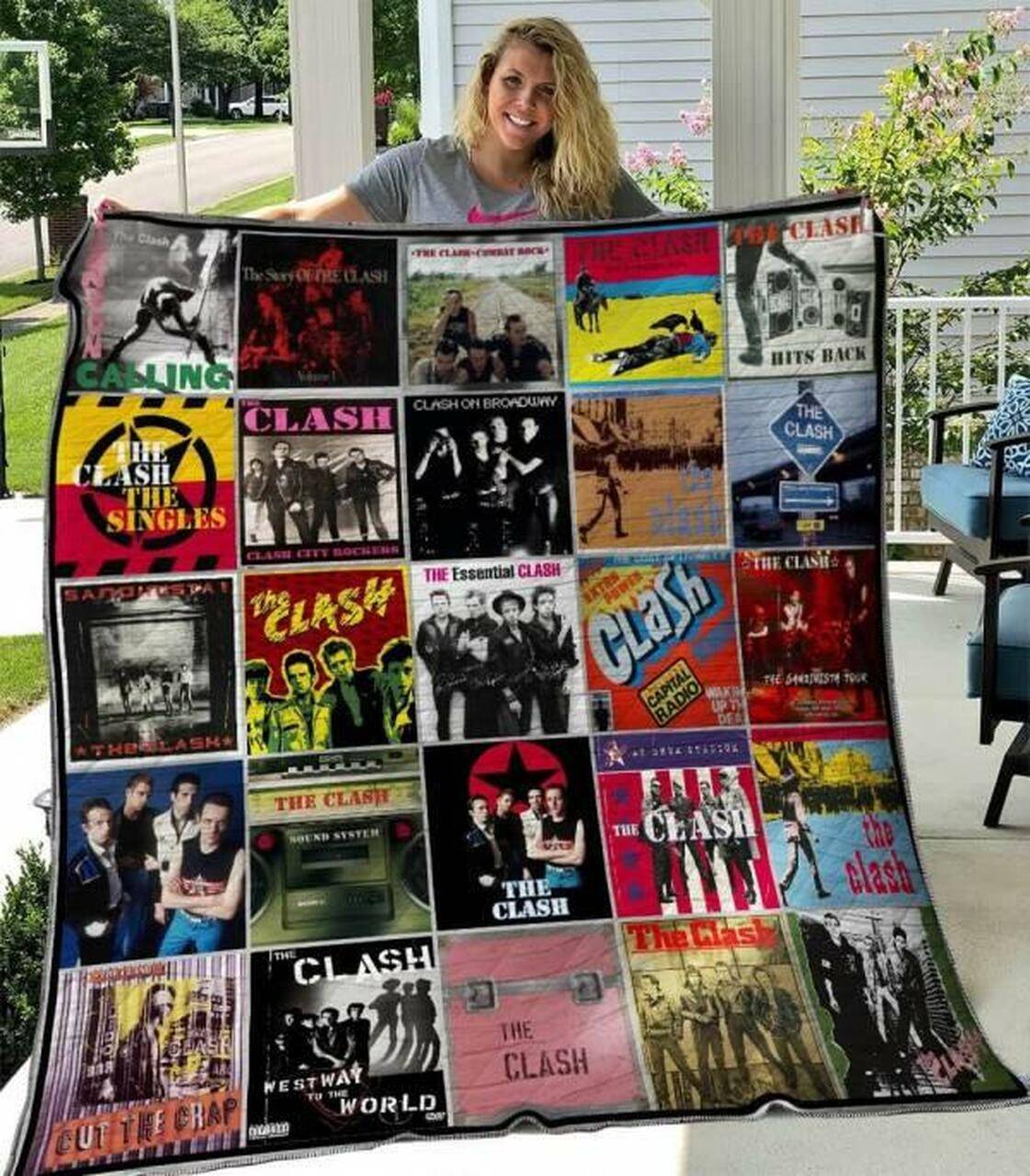 The Clash Quilt Blanket M230509 Quilt and Home Decor
