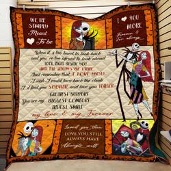 The Couple In Christmas Quilt and Home Decor