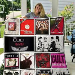 The Cult Quilt Blanket and Home Decor