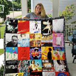 The Cure Albums Cover Poster Quilt Blanket Ver 2 and Home Decor