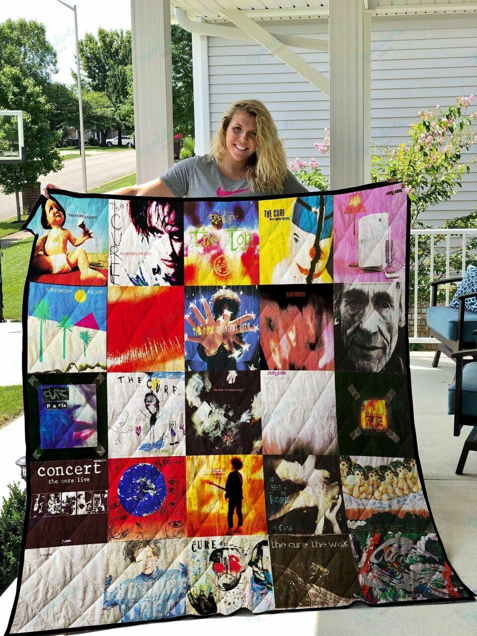 The Cure Quilt Blanket 01764 and Home Decor