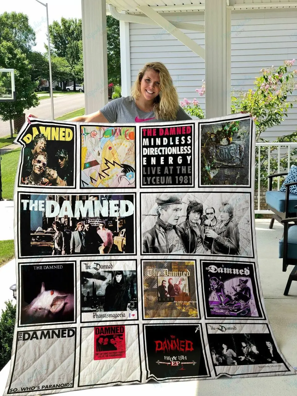 The Damned Quilt Blanket and Home Decor