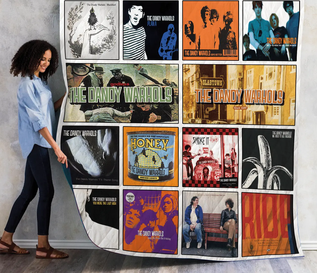The Dandy Warhols Albums Quilt Blanket For Fans Ver 14 and Home Decor