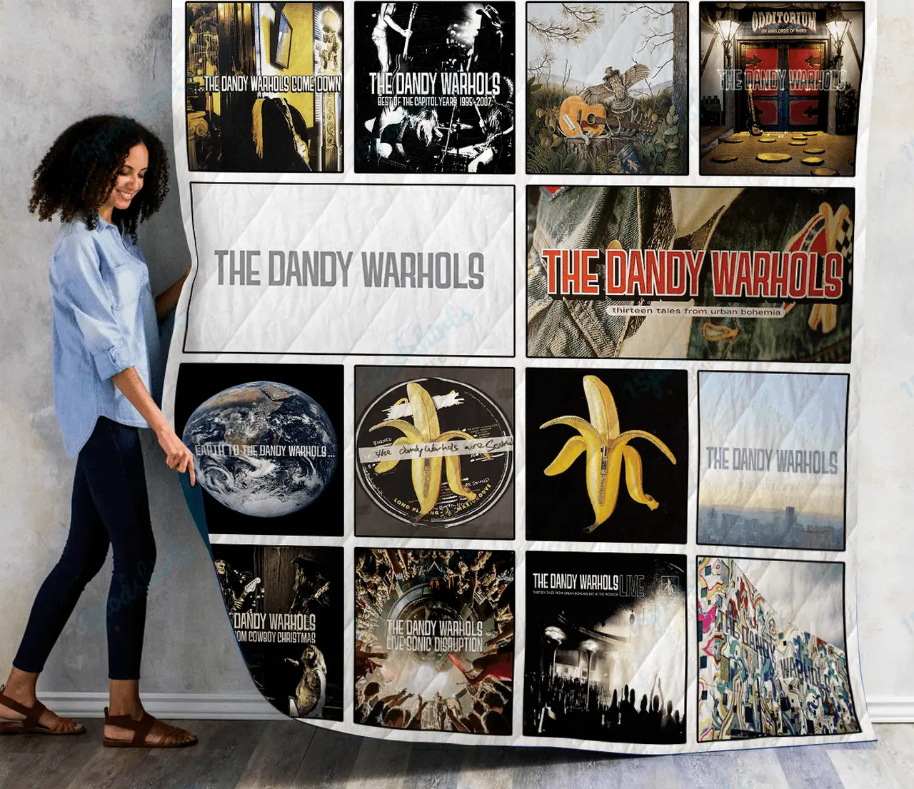 The Dandy Warhols Albums Quilt Blanket Ver14 and Home Decor