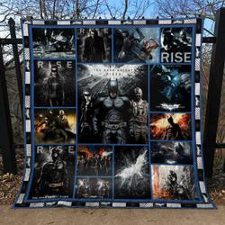 The Dark Night Rises Quilt Blanket and Home Decor