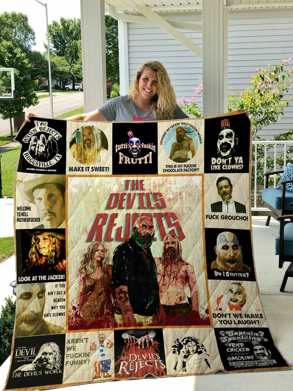 The Devil’S Rejects Quilt Blanket and Home Decor