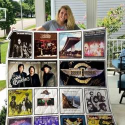 The Doobie Brothers 3D Personalized Customized Quilt Blanket 17 and Home Decor
