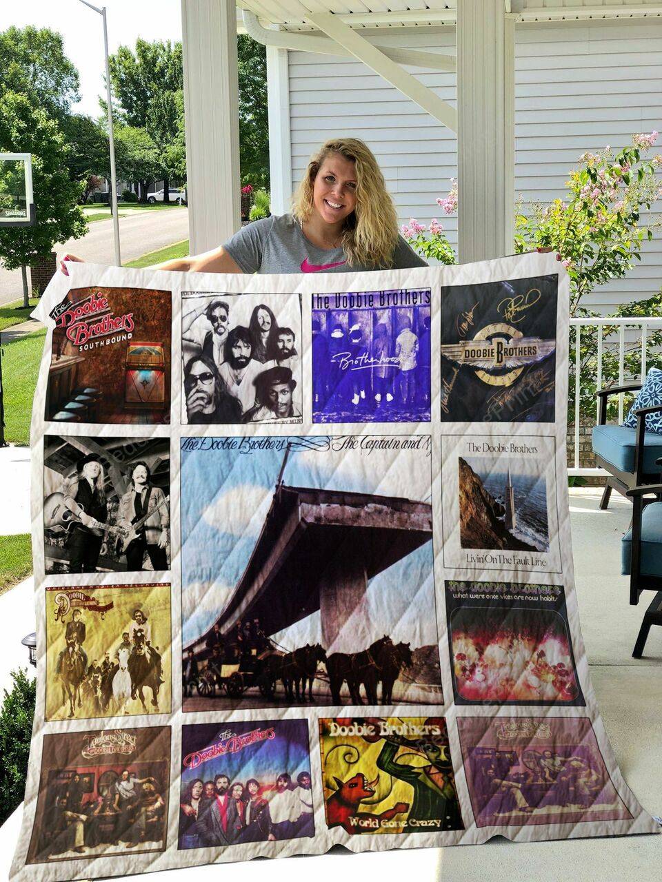 The Doobie Brothers Quilt Blanket 01 and Home Decor