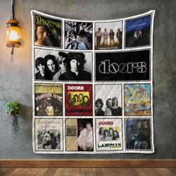The Doors Album Covers Quilt Blanket and Home Decor