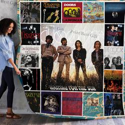 The Doors Albums Cover Poster Quilt 3 and Home Decor