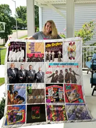 The Drifters Albums Quilt Blanket 02 and Home Decor