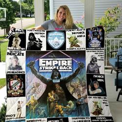 The Empire Strikes Back Quilt Blanket For Fans Ver 17 and Home Decor