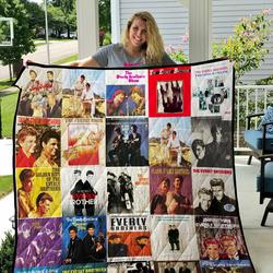 The Everly Brothers Quilt Blanket 0734 and Home Decor