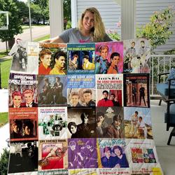 The Everly Brothers Style 2 Blanket Th1707 Quilt and Home Decor