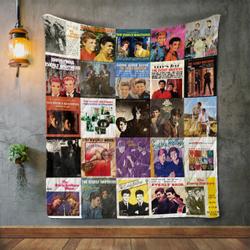 The Everly Brothers Style 2 Quilt Blanket and Home Decor