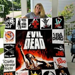 The Evil Dead Quilt Blanket For Fans Ver 17 and Home Decor