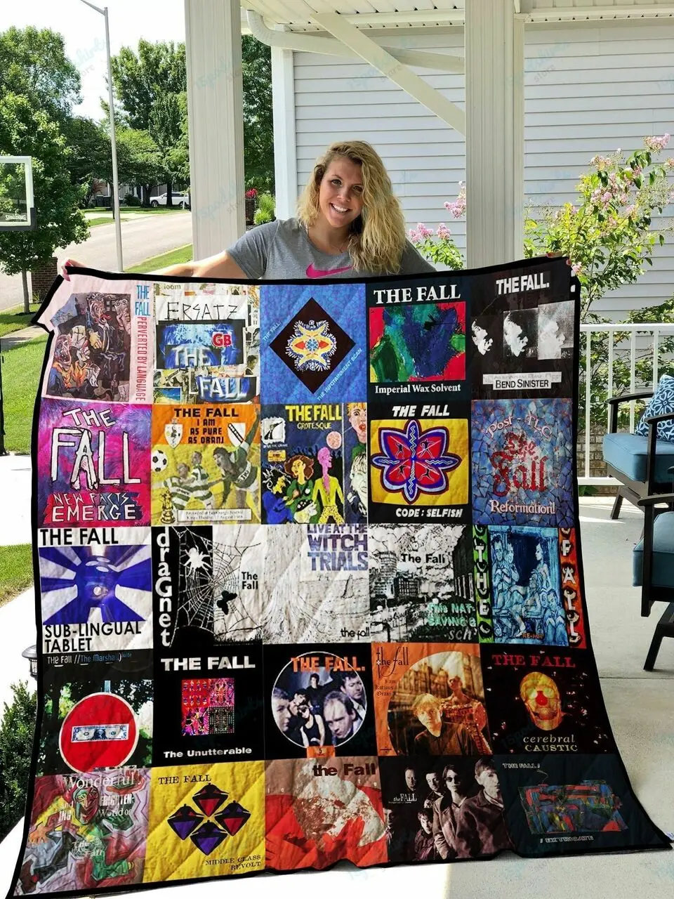 The Fall Quilt Blanket 01776 and Home Decor