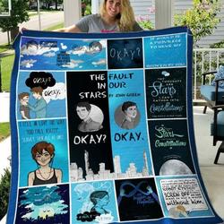 The Fault In Ours Stars Quilt Blanket Hvt150604  Quilt and Home Decor