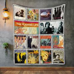 The Flaming Lips Album Covers Quilt Blanket and Home Decor
