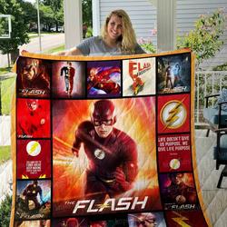 The Flash Quilt Blanket 01 and Home Decor