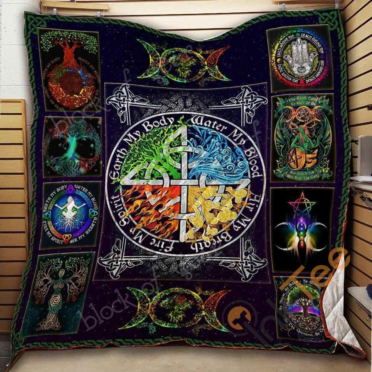 The Four Elements Blanket TH1507 Quilt and Home Decor