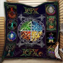 The Four Elements Blanket TH1507 Quilt and Home Decor