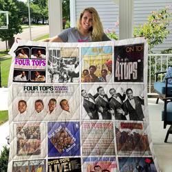 The Four Tops Albums Quilt Blanket 02 and Home Decor