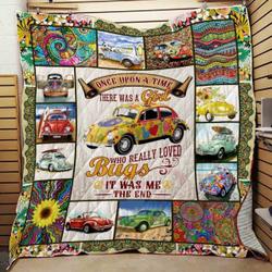 The Girl Who Loved Bugs JFJ13575 3D Customized Quilt 2707 and Home Decor