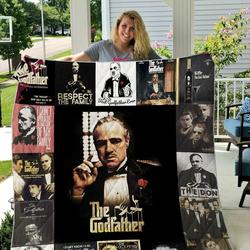 The Godfather Quilt Blanket and Home Decor