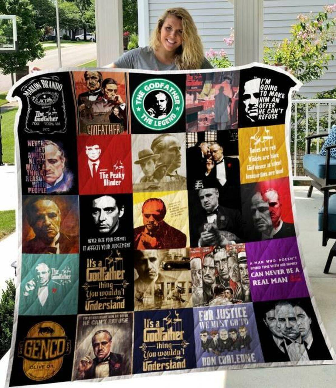The Godfather Quilt Blanket M11069 Quilt and Home Decor