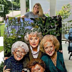 The Golden Girls Quilt Blanket Great Customized Blanket Gifts For Birthday Christmas Thanksgiving and Home Decor