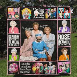 The Golden Girls Quilt Blanket - Ll and Home Decor