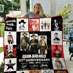 The Good The Bad And The Ugly Quilt Blanket 01513 and Home Decor