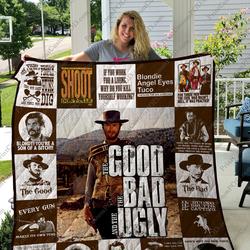 The Good, The Bad & The Ugly T-Shirt Quilt 1817 and Home Decor