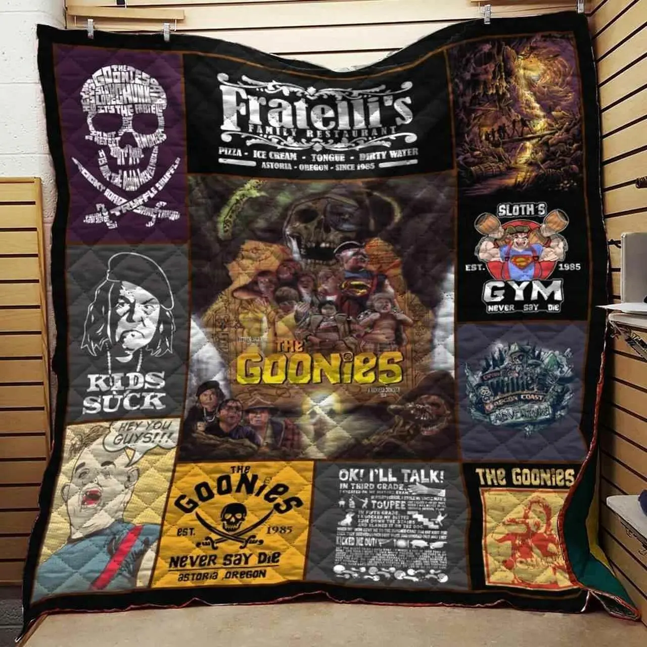The Goonies Collage Blanket Th10072019 Quilt and Home Decor
