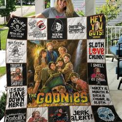 The Goonies Quilt Blanket  Limited Quilt Blanket and Home Decor