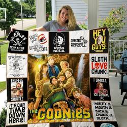 The Goonies T-Shirt Quilt Blanket and Home Decor