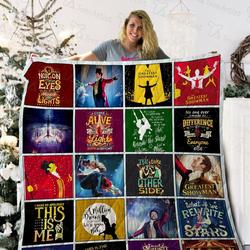 The Greatest Showman Quilt Blanket and Home Decor