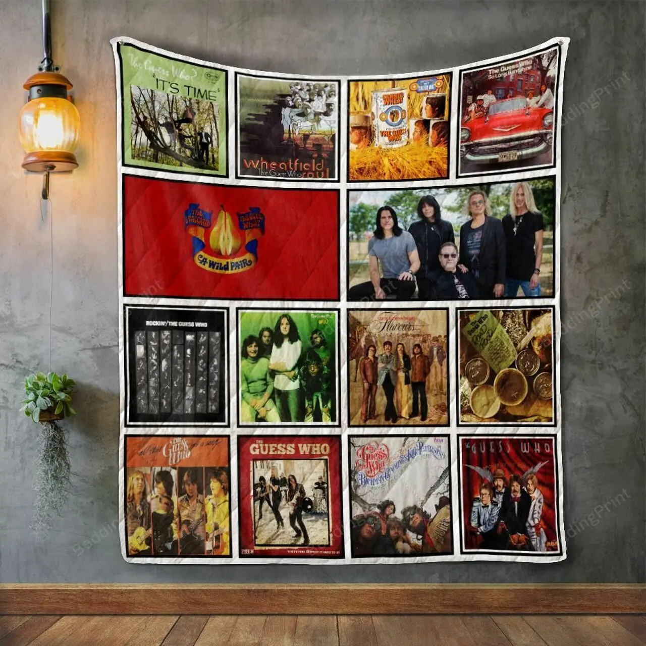 The Guess Who Album Covers Quilt Blanket and Home Decor
