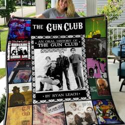 The Gun Club Quilt Blanket Hvt120626  Quilt and Home Decor