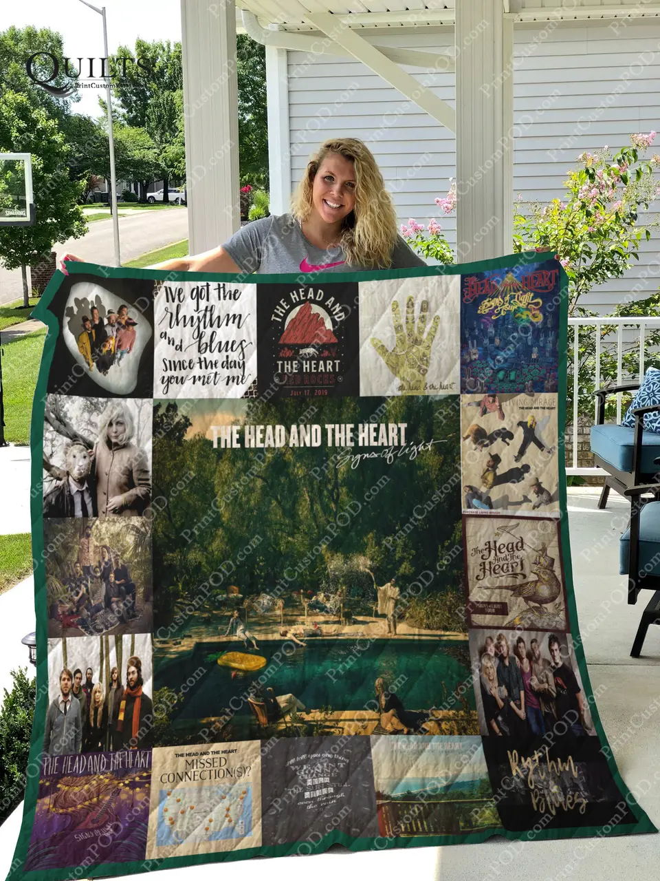 The Head And The Heart Albums Quilt Blanket For Fans Ver 17 and Home Decor