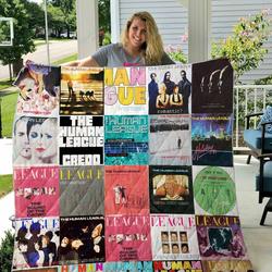 The Human League Quilt Blanket and Home Decor