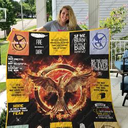 The Hunger Game Quilt Blanket For Fans Ver 17 and Home Decor