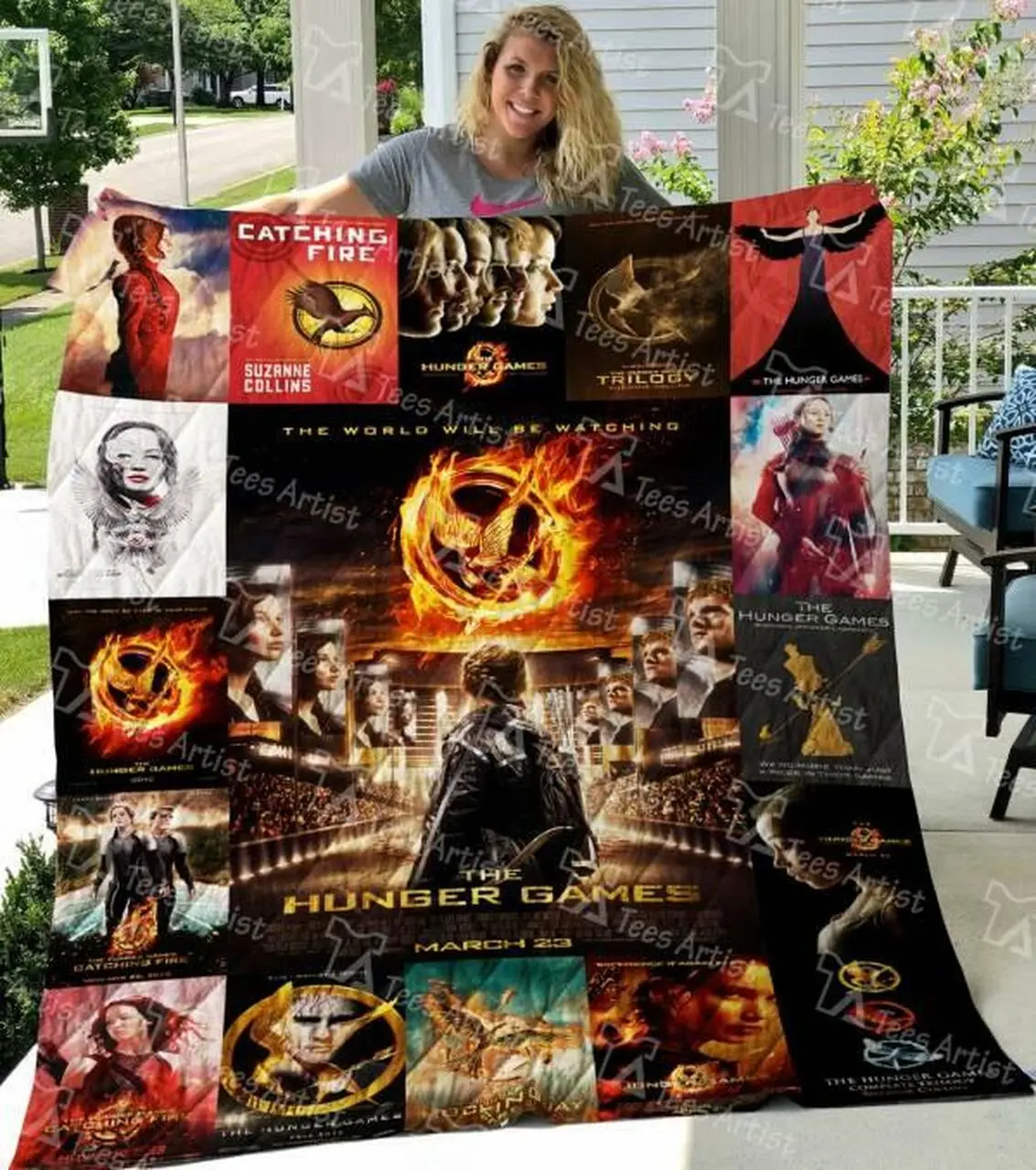 The Hunger Games Quilt Blanket M140607 Quilt and Home Decor