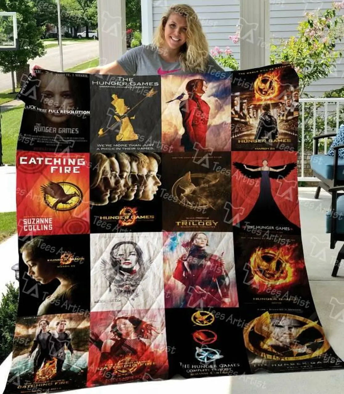 The Hunger Games Quilt Blanket M140608 Quilt and Home Decor