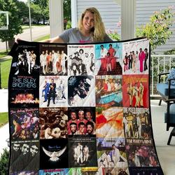 The Isley Brothers Quilt Blanket 0686 and Home Decor