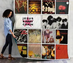 The Jesus And Mary Chain Complications Quilt Blanket For Fans 01 and Home Decor