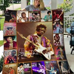 The Jimi Hendrix Blanket Th1507 Quilt and Home Decor