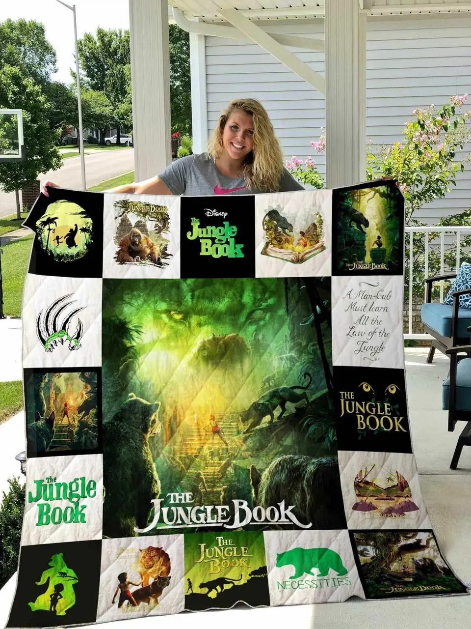 The Jungle Book 2016 Blanket Ha0910 Quilt and Home Decor