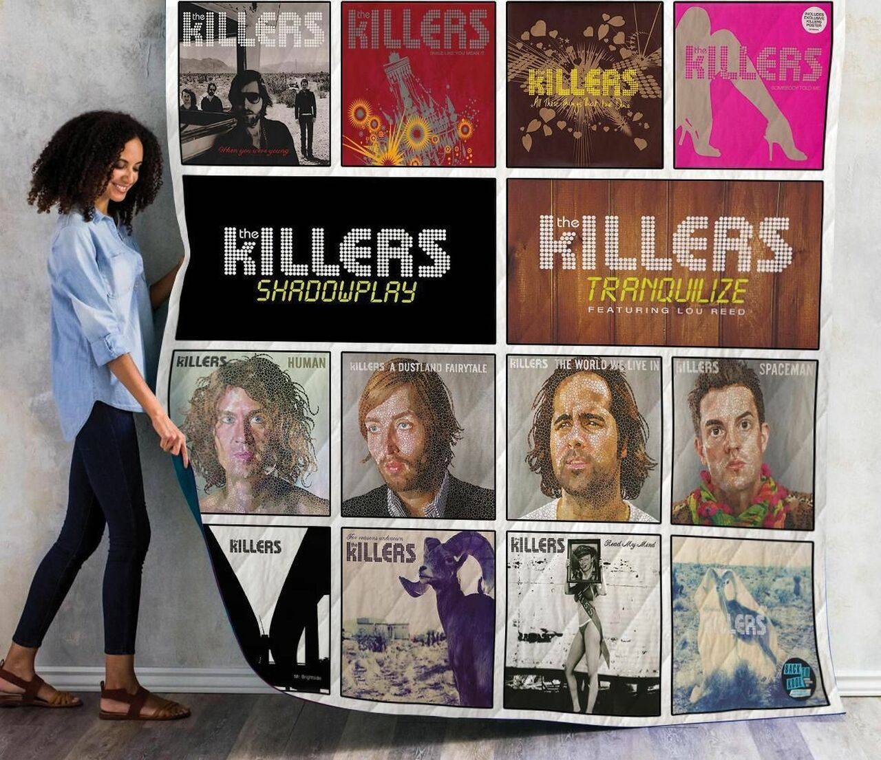 The Killers Singles Quilt Blanket 01 and Home Decor